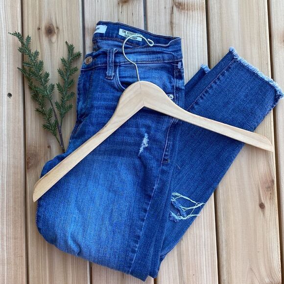 Kensie Jeans Distressed Jeans-Pants - Picture 12 of 12